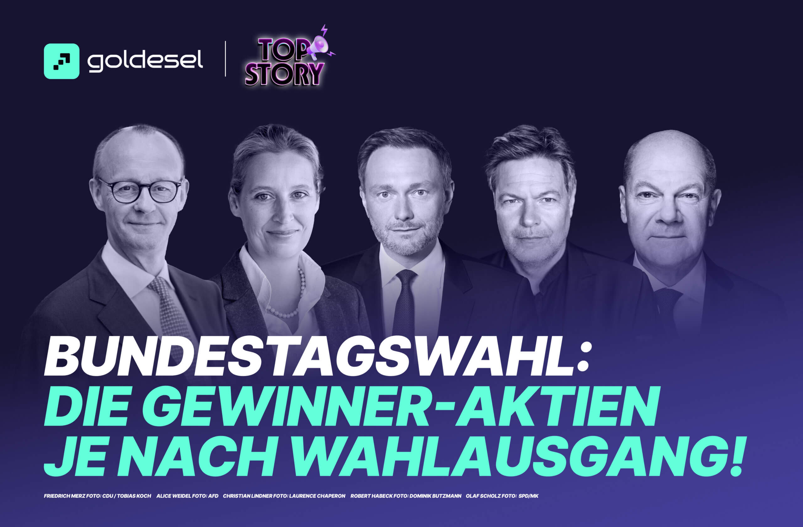 Blogartikelbild Bundestagswahl: Die Gewinner-Aktien je nach Wahlausgang!